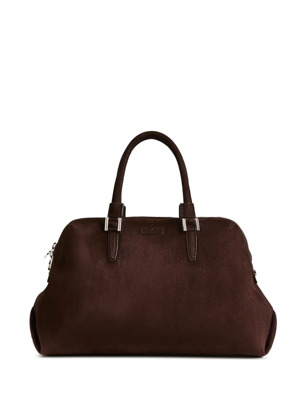 Kiton Kayly suède shopper Bruin