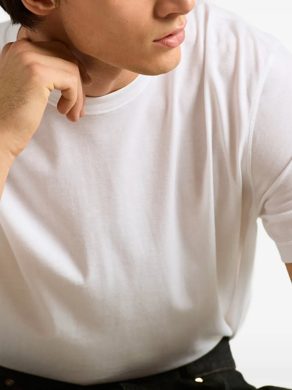 Kiton T-shirt met ronde hals Wit