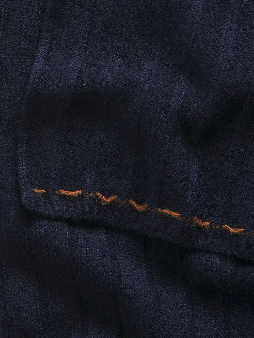 Kiton Kasjmier sjaal Blauw
