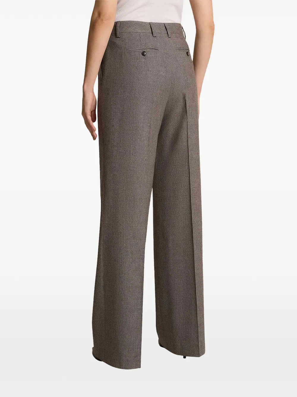 Kiton Straight pantalon Bruin