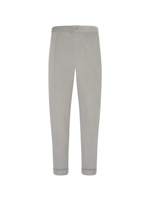 Kiton pleated corduroy trousers