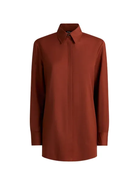 Kiton long-sleeve buttoned shirt