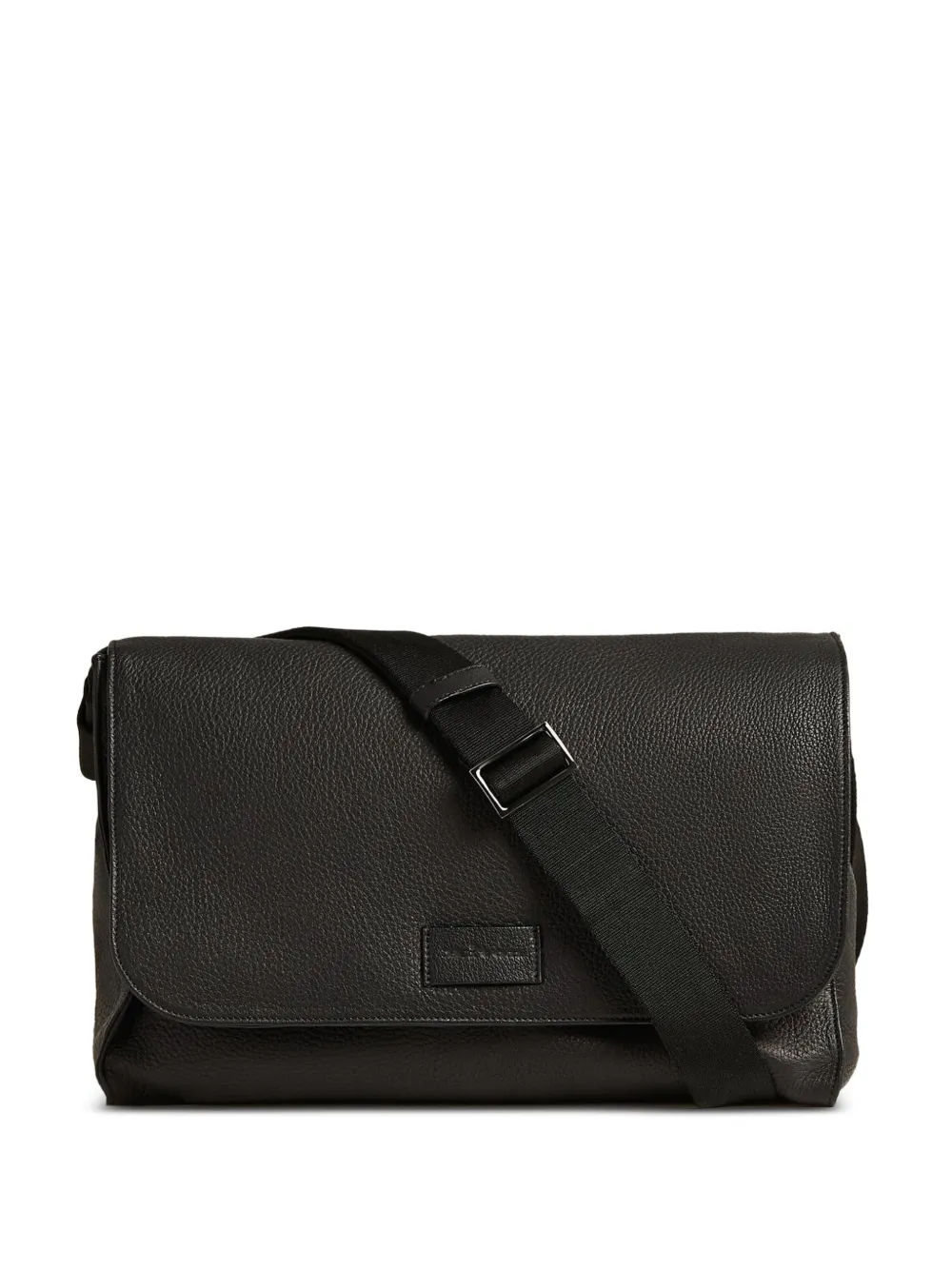 Kiton Borsa a spalla in pelle - Nero