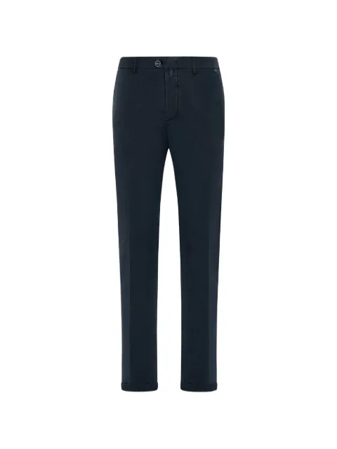 Kiton belt-loop regular trousers