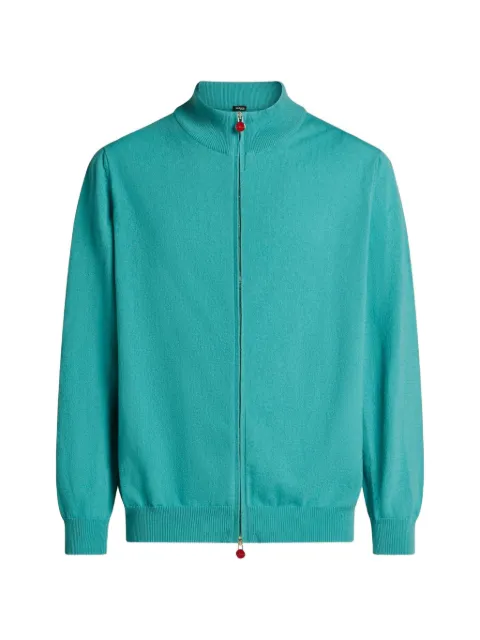 Kiton zip-up sweater