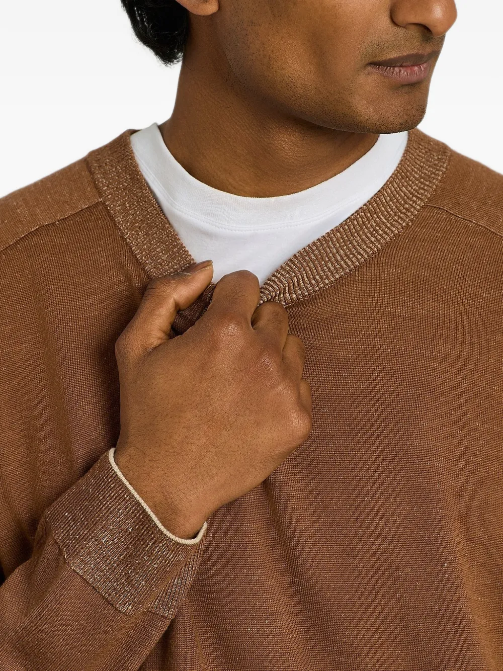 Kiton crew-neck sweater Bruin