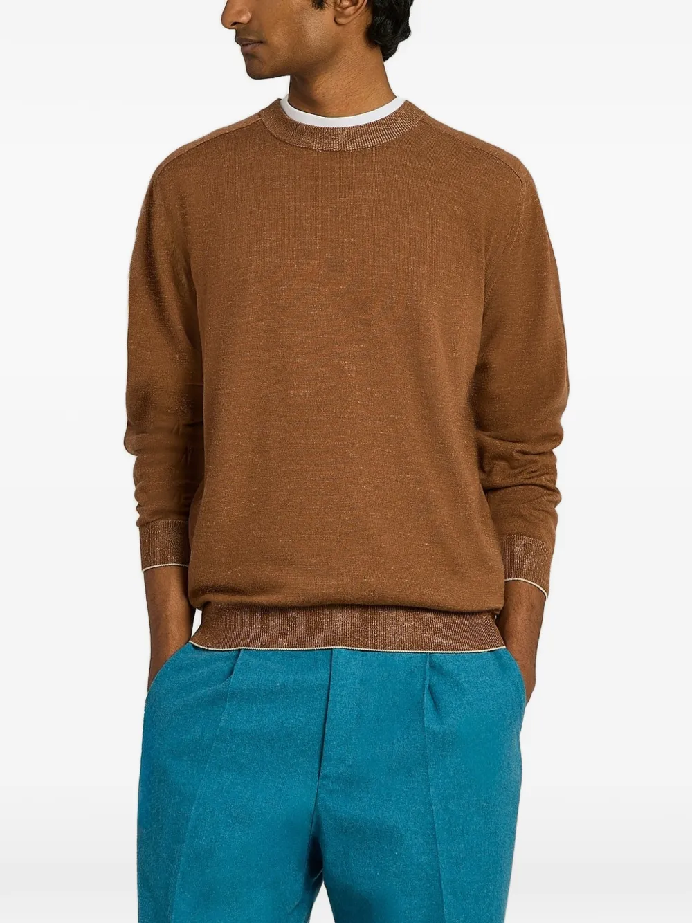 Kiton crew-neck sweater Bruin