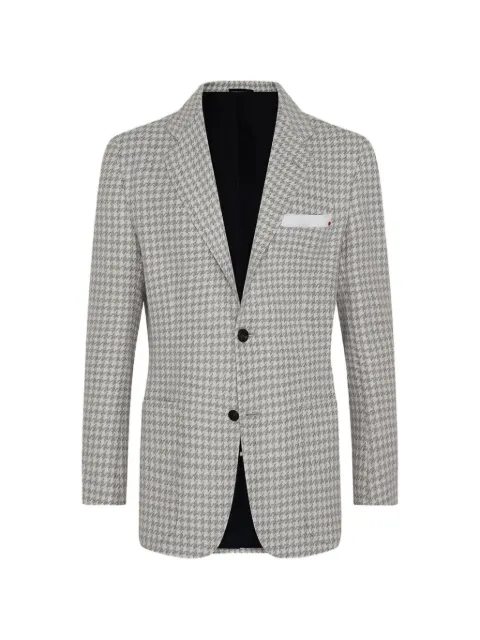 Kiton houndstooth blazer