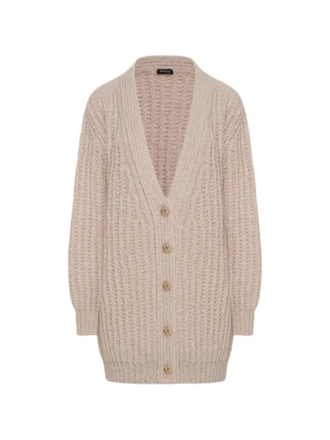 Kiton English rib-knit cardigan
