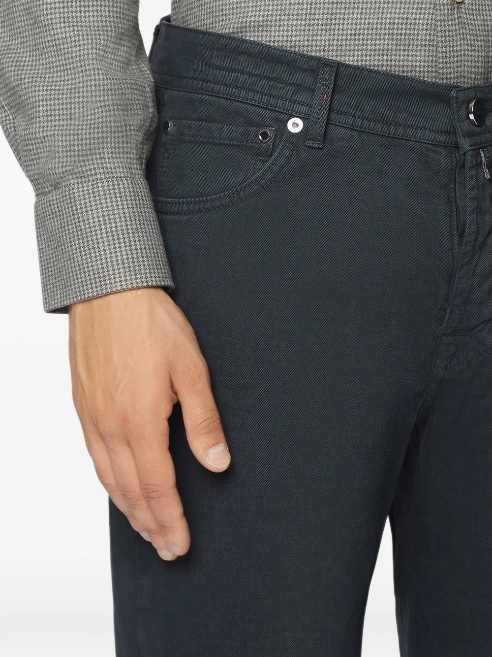 Kiton Skinny jeans Blauw
