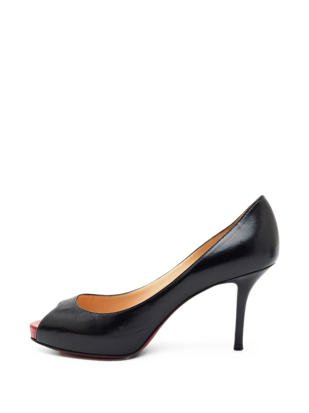 Christian Louboutin Pre-Owned Very Prive peep-toe pumps - Schwarz