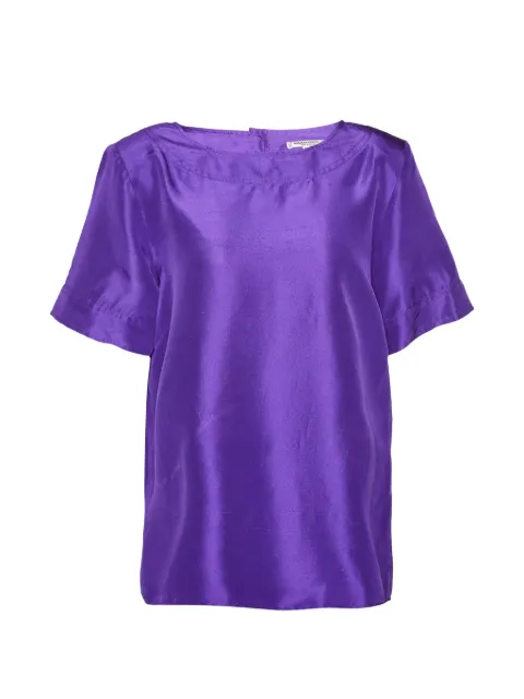Saint Laurent Pre-Owned Rive Gauche short-sleeve top