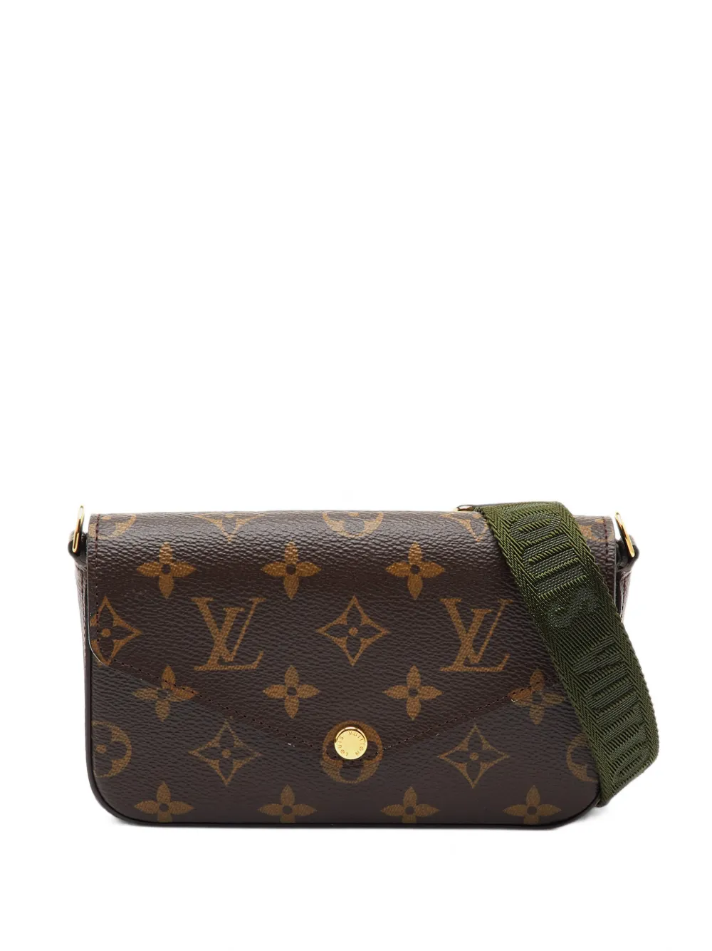 Louis Vuitton Pre-Owned 2020 Félicie Strap & Go Monogram crossbody bag - Braun