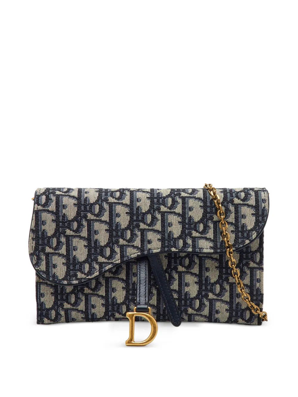 Christian Dior Pre-Owned 2021 Saddle Oblique crossbody bag - Blau