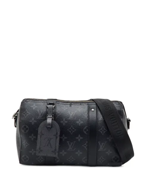 Louis Vuitton Pre-Owned City Keepall Monogram Eclipse holdalls