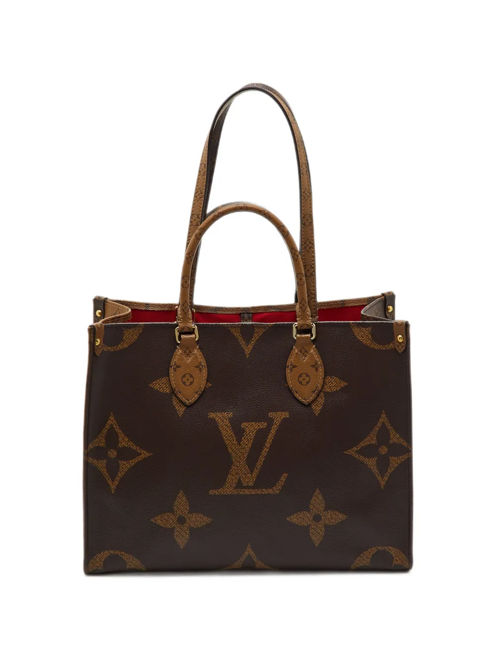 Louis Vuitton Pre-Owned 2019 MM OnTheGo Monogram Reverse tote bag - Marrone