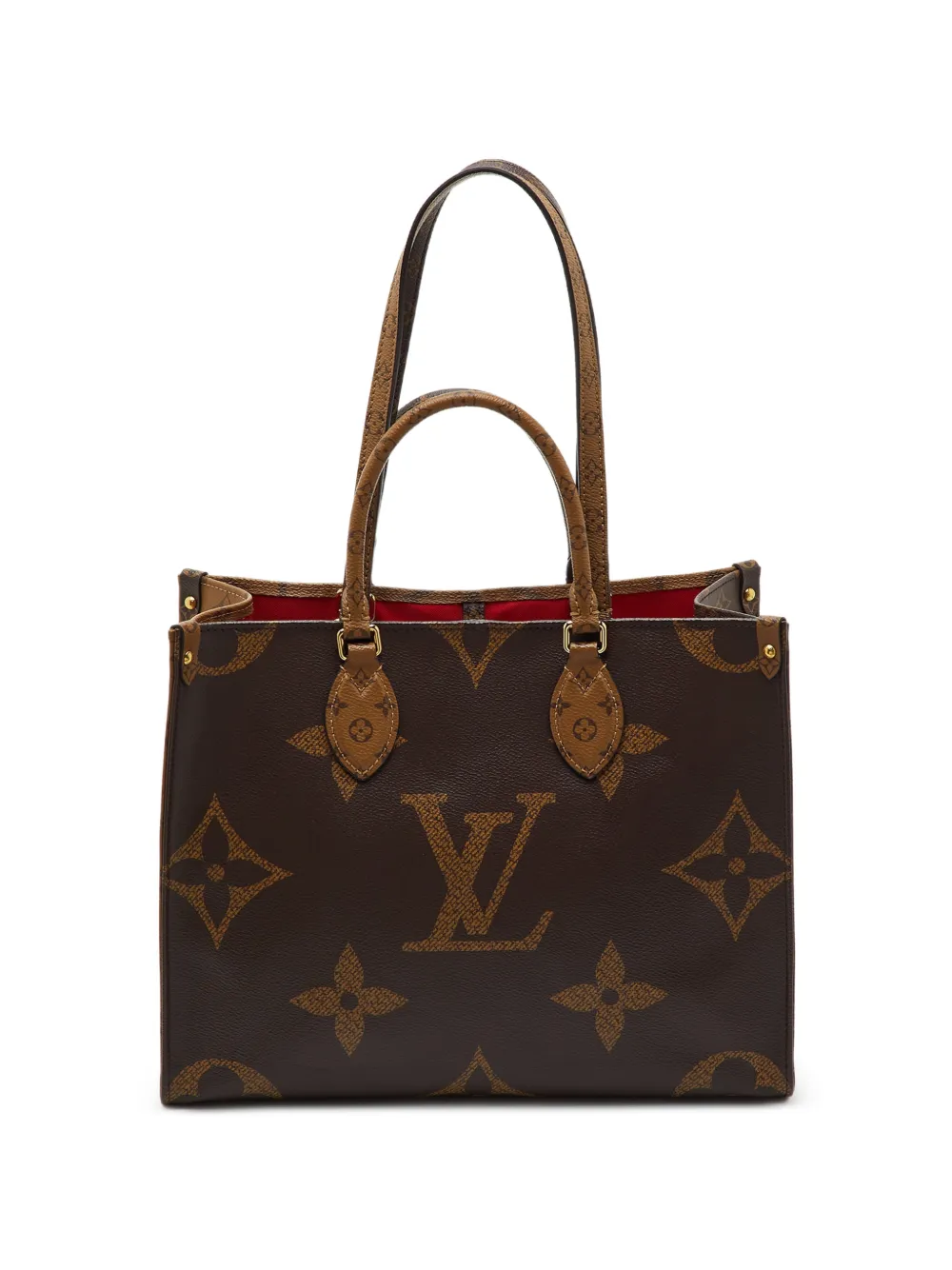 Louis Vuitton Pre-Owned 2019 MM OnTheGo Monogram Reverse tote bag - Marrone