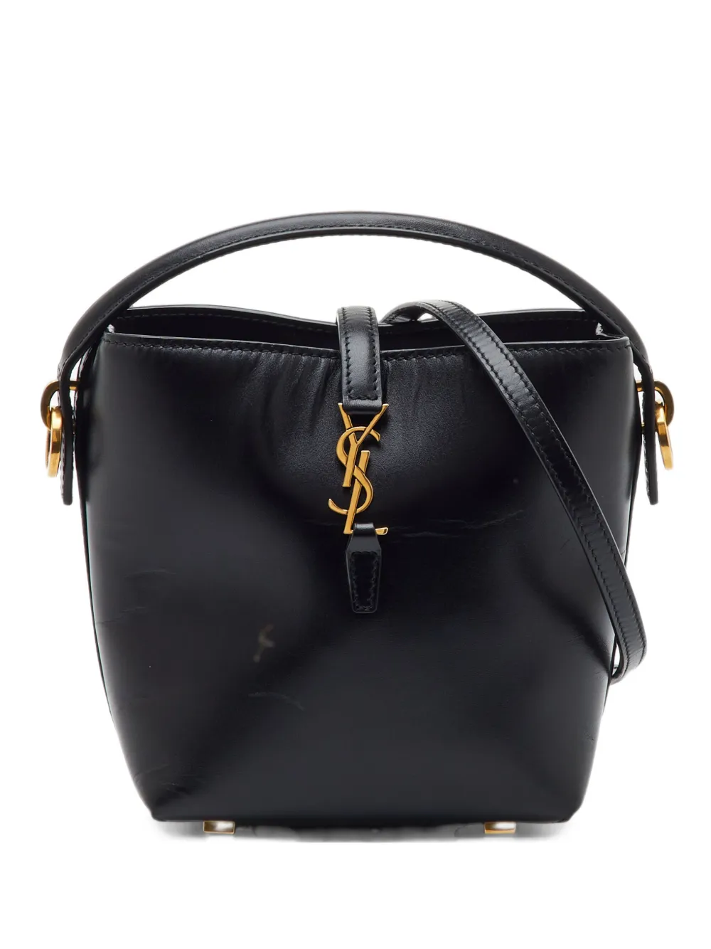 Saint Laurent Pre-Owned sac seau Le 37 Mini (2024) - Noir