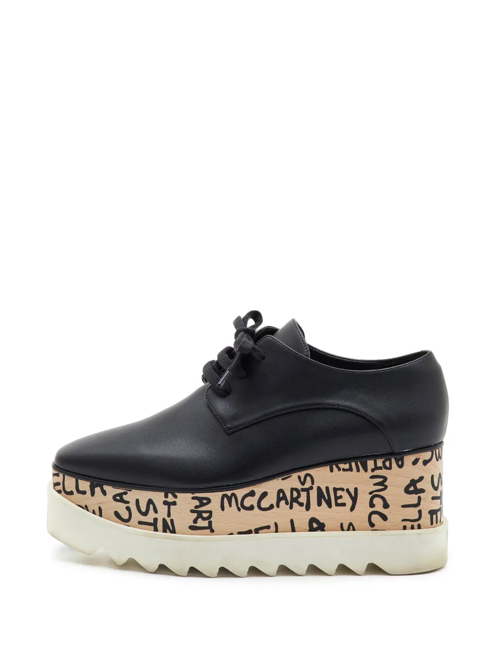 Stella McCartney Pre-Owned Elyse platform derby shoes - Schwarz