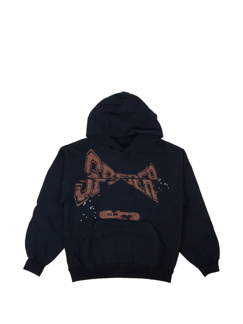 SP5DER Motocross hoodie - Blu