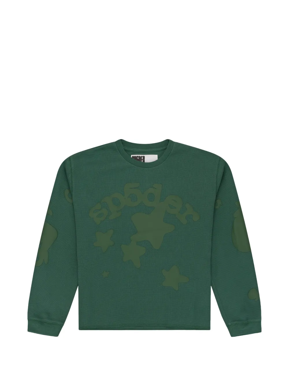 SP5DER Beluga thermal sweatshirt - Verde