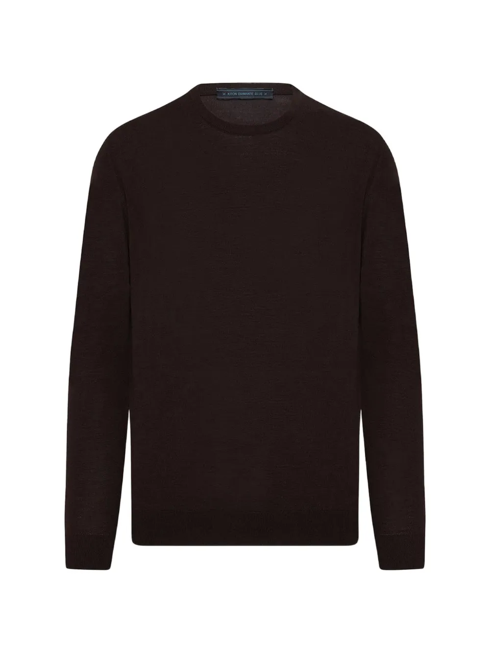 Kiton Blue Diamond Pullover aus Wolle - Braun