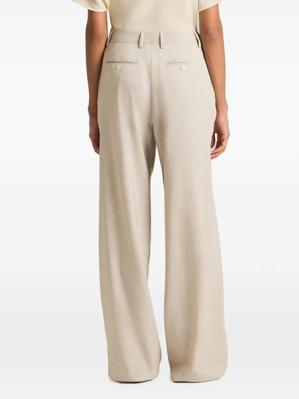 Kiton Straight broek Beige