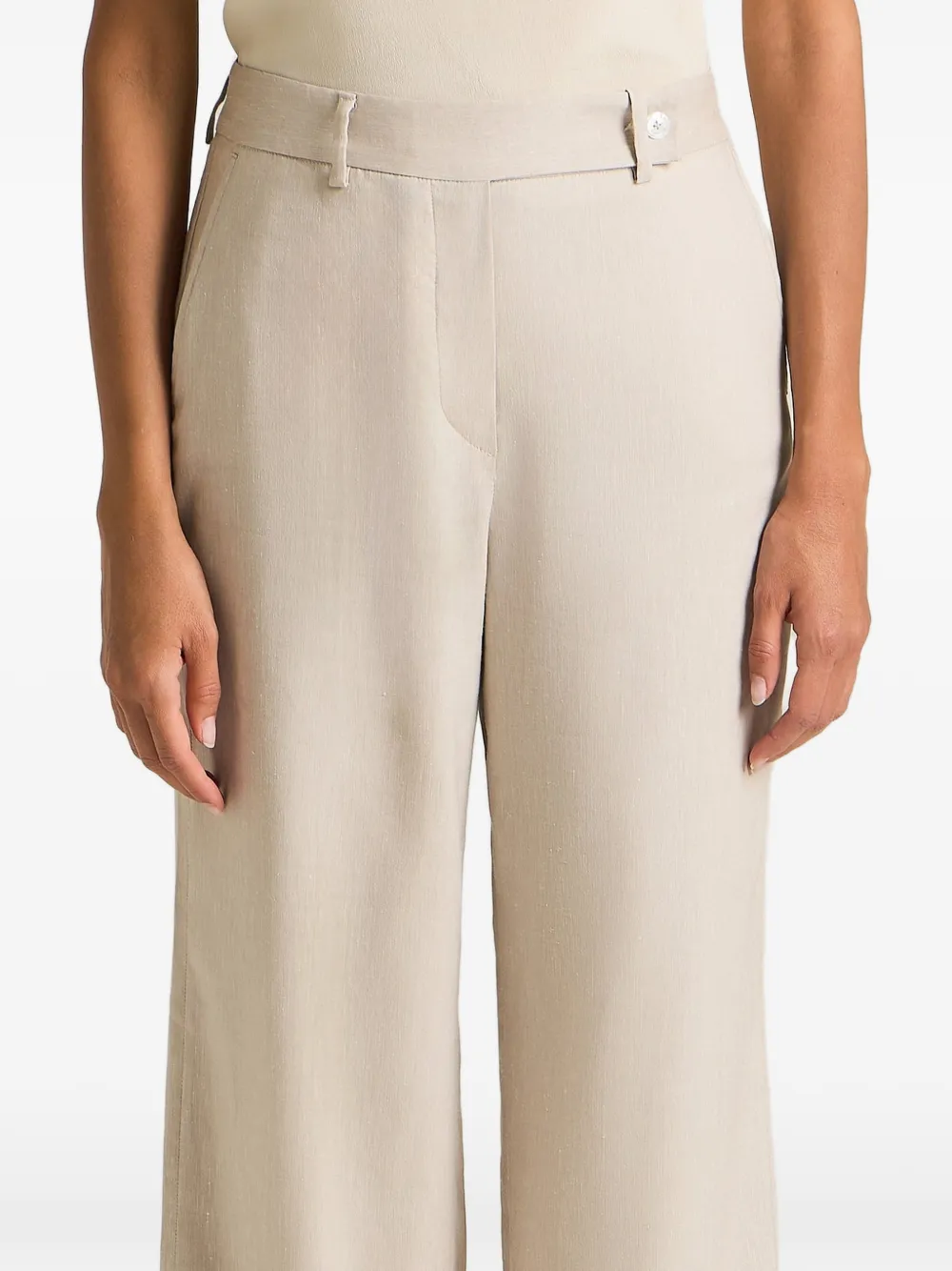Kiton Straight broek Beige