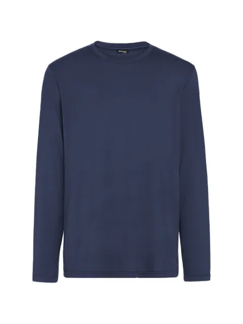 Kiton Langarmshirt mit Rundhalsausschnitt