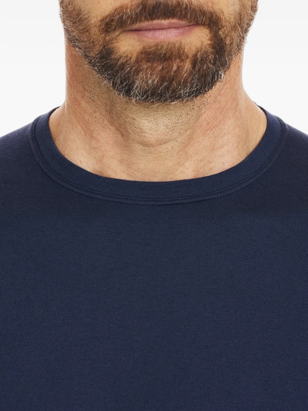 Kiton T-shirt met ronde hals Blauw