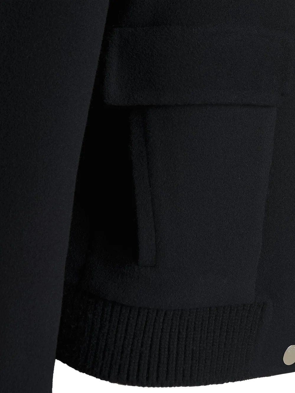 Kiton Kasjmier bomberjack met opgestikte zak Blauw