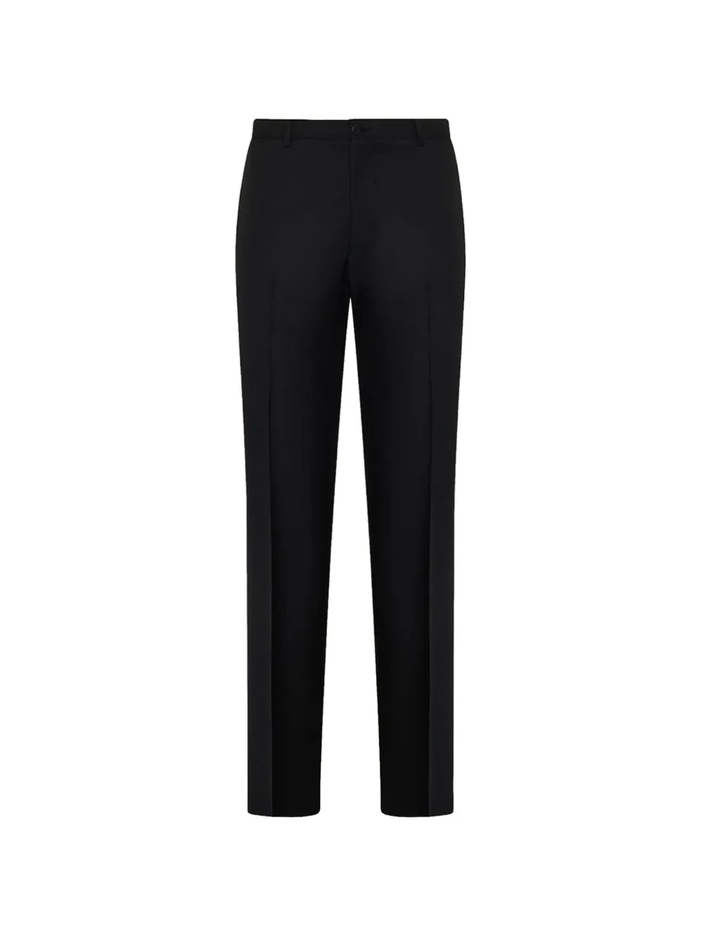 Kiton Broek met toelopende pijpen Zwart