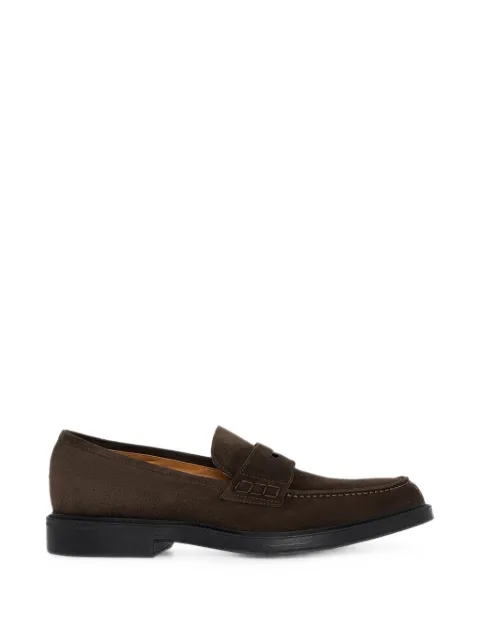 Kiton suede loafers