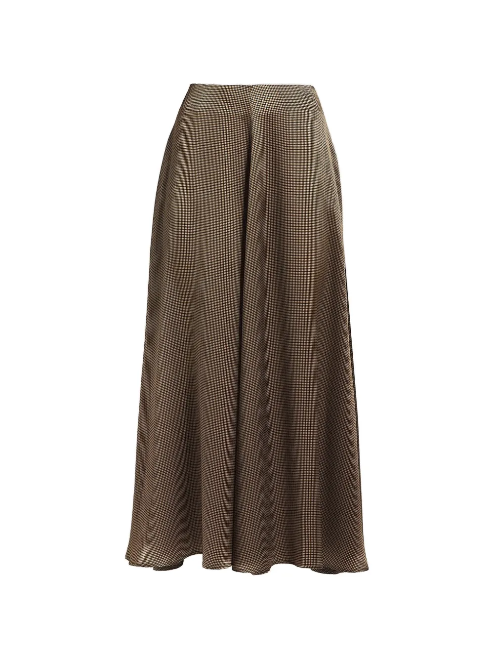 Kiton jupe longue à motif géométrique - Marron Kiton jupe longue à motif géométrique - Marron