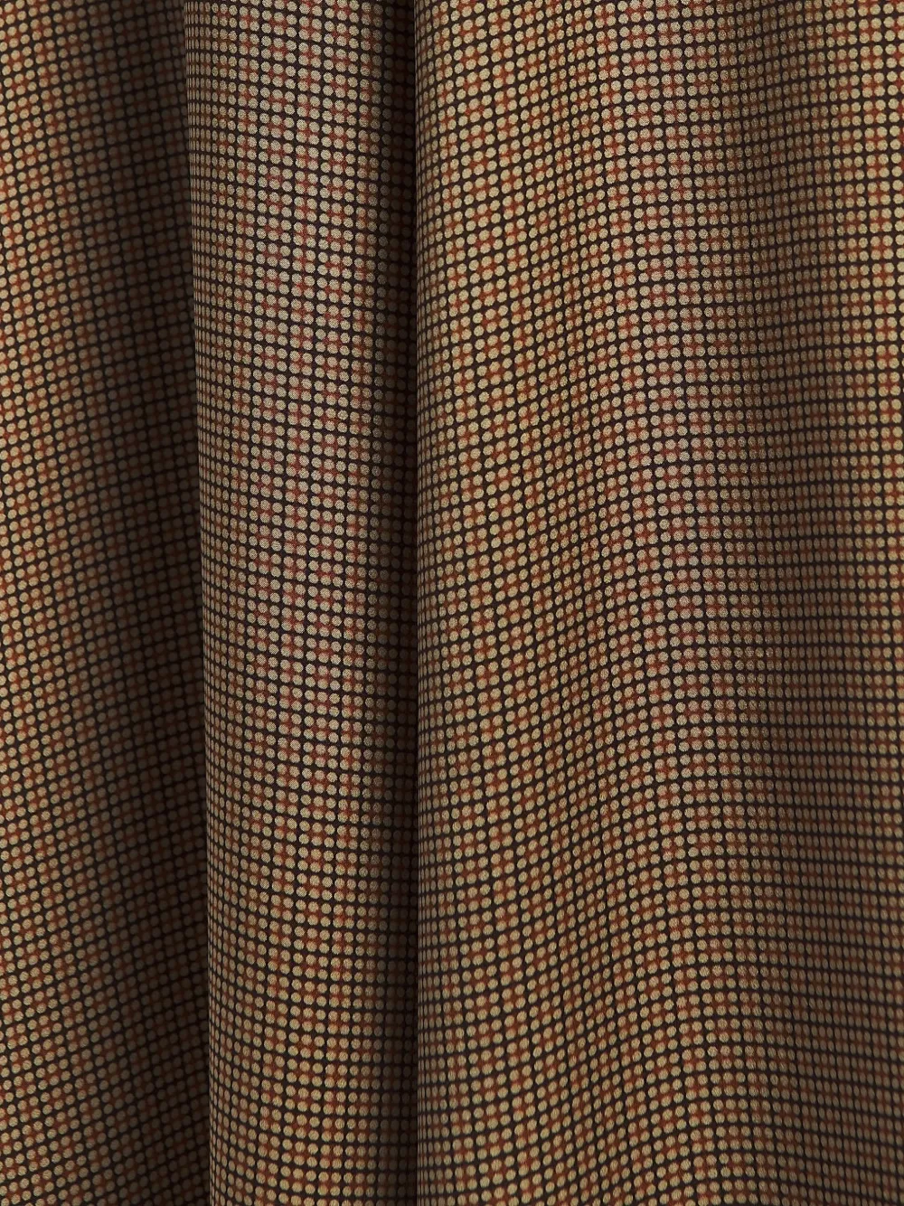 Kiton Maxi-rok met micro-patroon Bruin