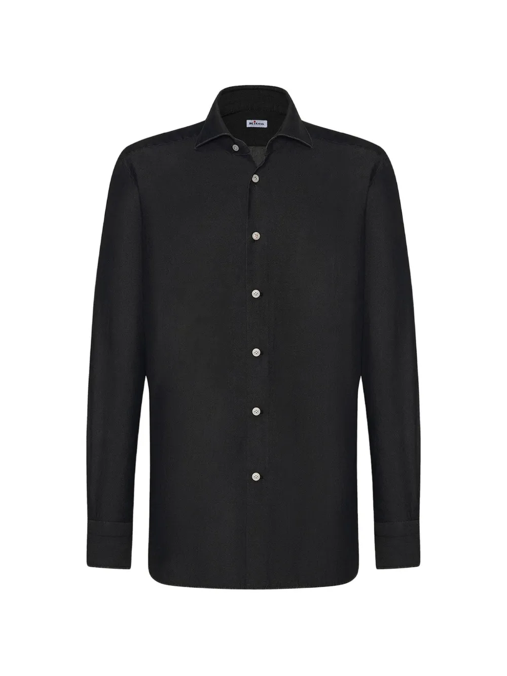 Kiton denim shirt Grijs