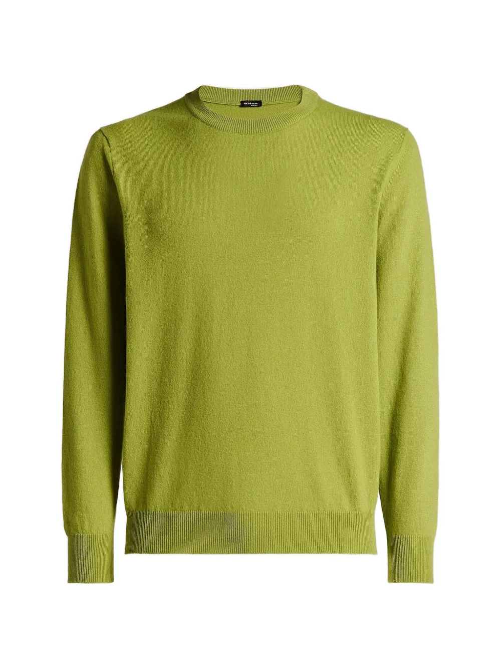 Kiton cashmere crew-neck sweater Groen