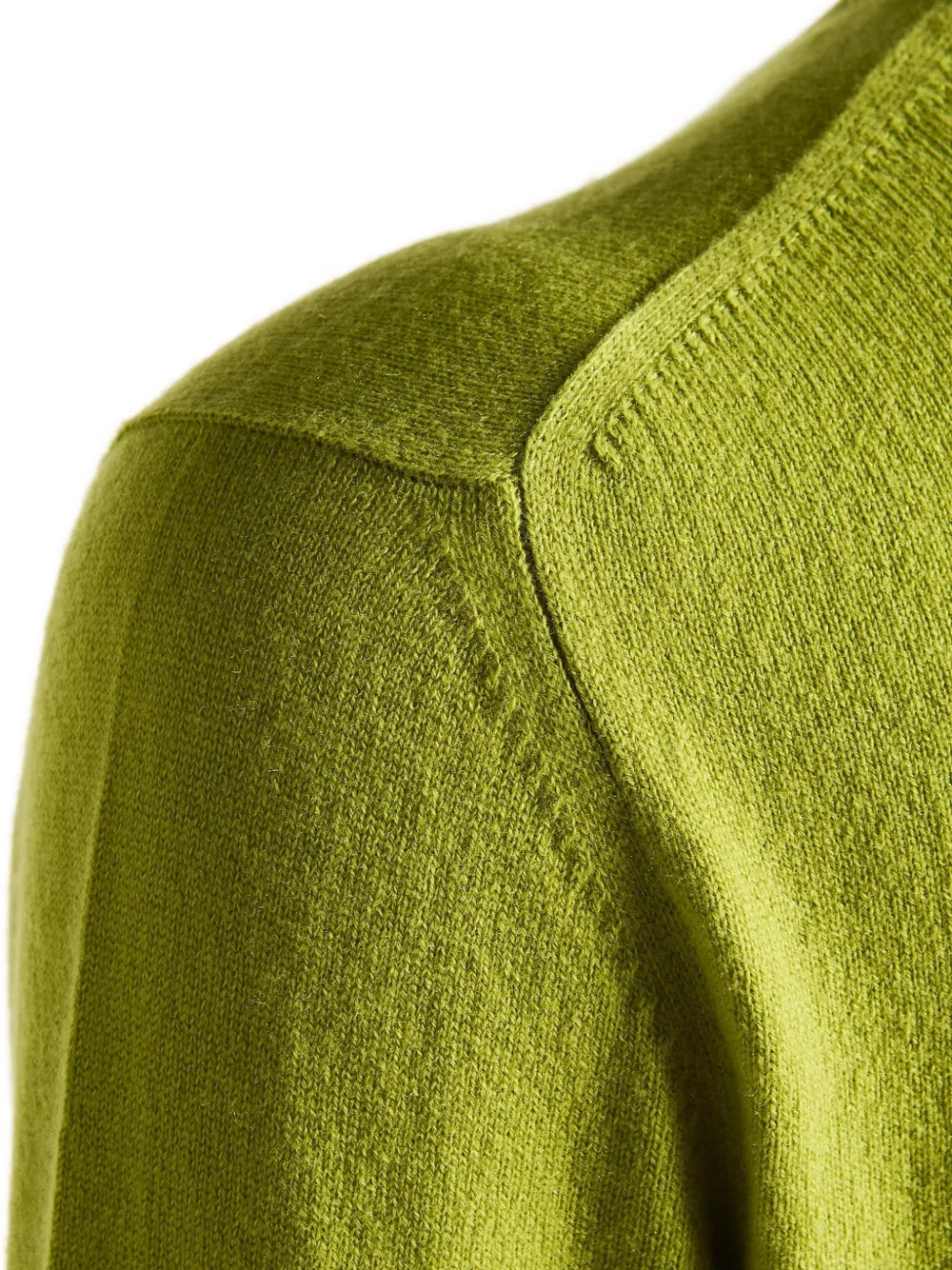 Kiton cashmere crew-neck sweater Groen