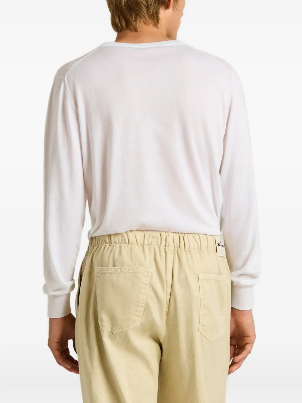 Kiton T-shirt met ronde hals Wit