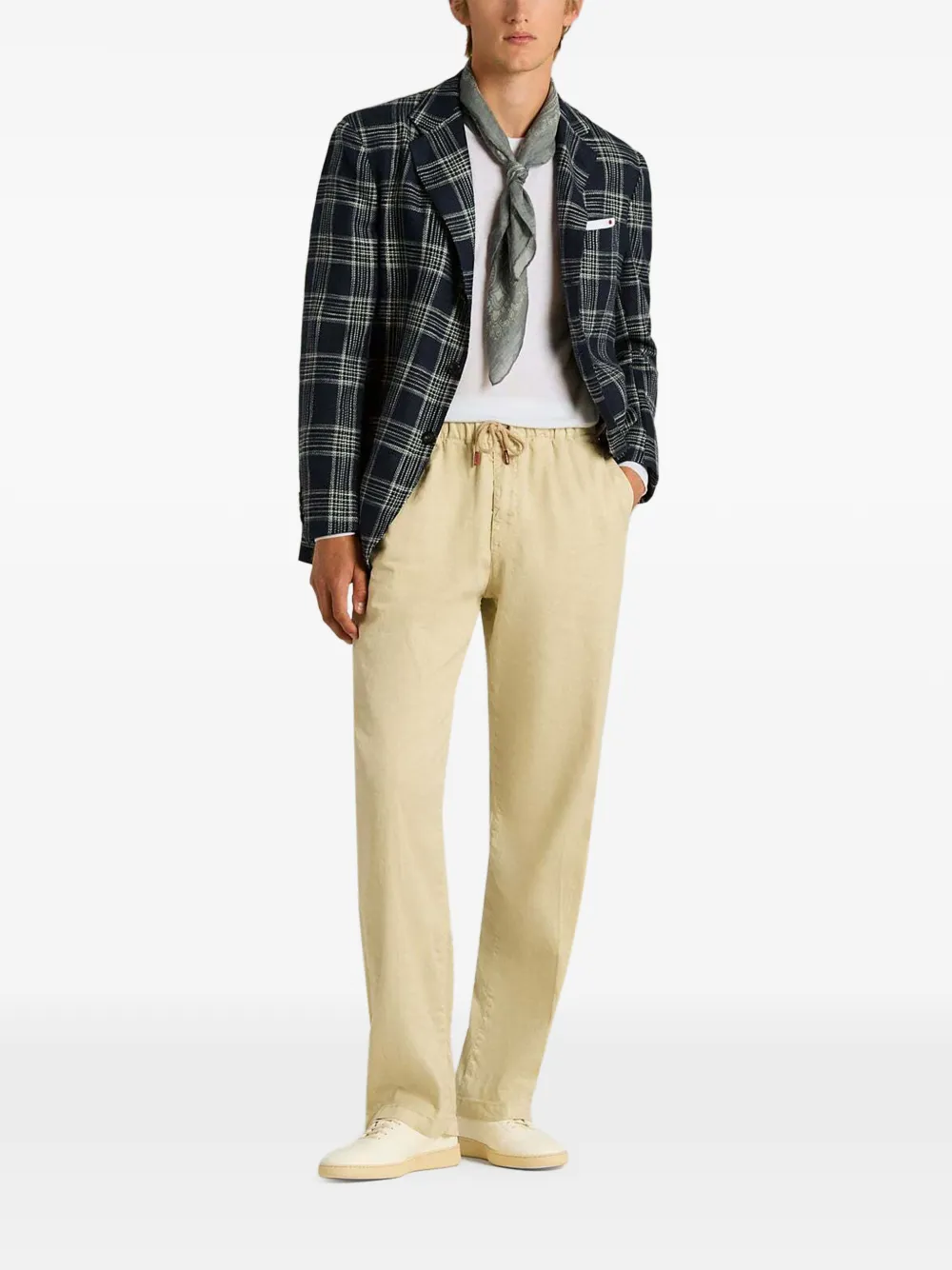 Kiton T-shirt met ronde hals Wit