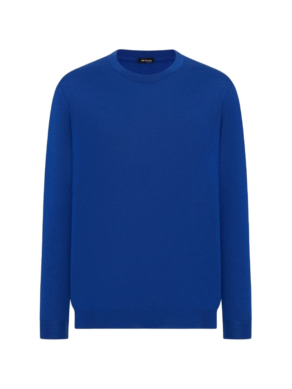 Kiton Icon crew-neck sweater Blauw