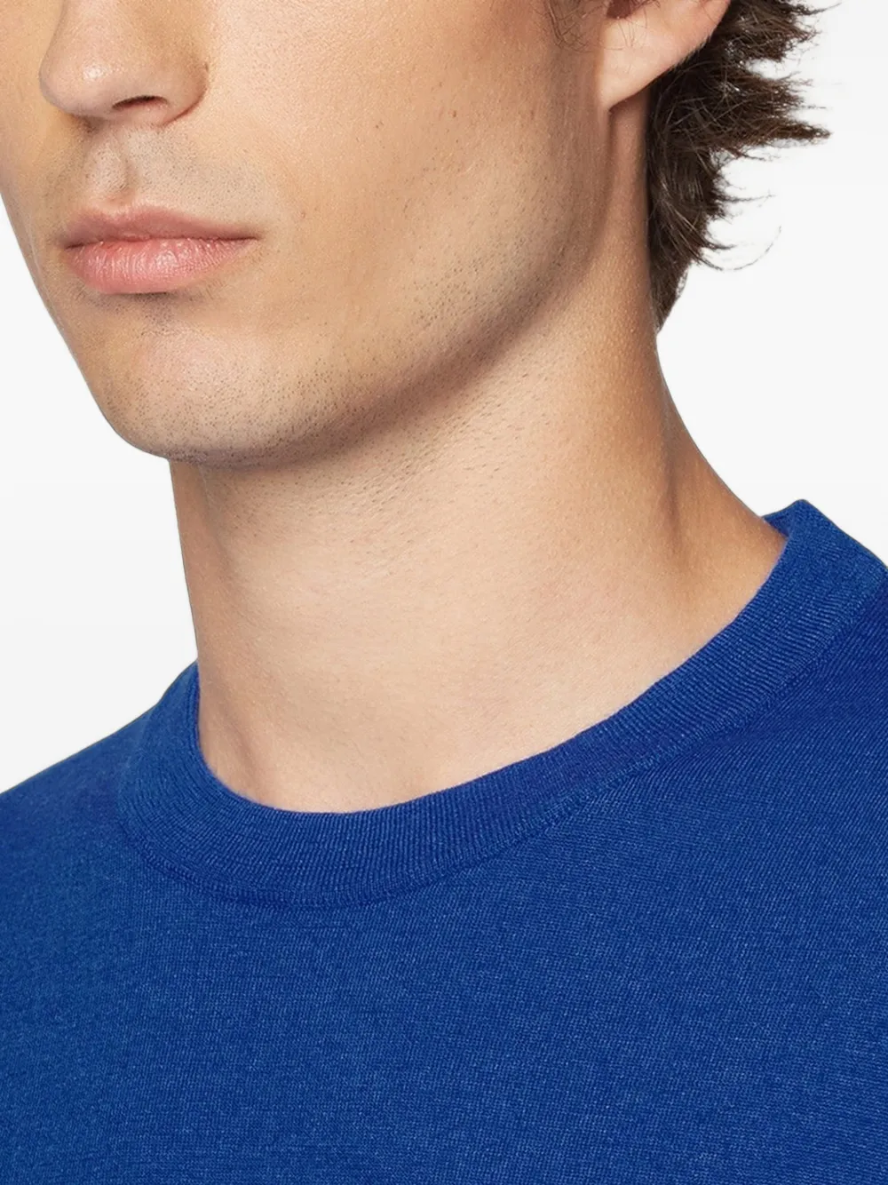 Kiton Icon crew-neck sweater Blauw