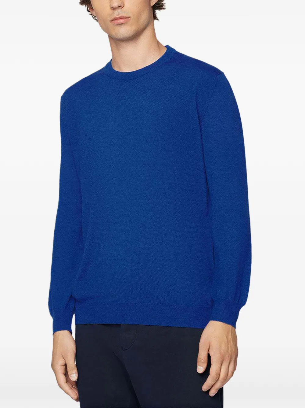 Kiton Icon crew-neck sweater Blauw