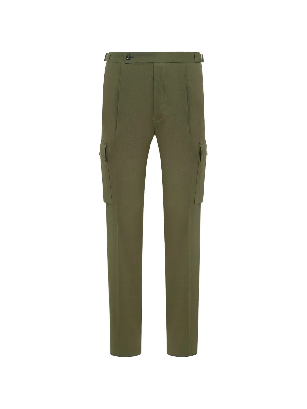 Kiton Pantalon met stippen Groen