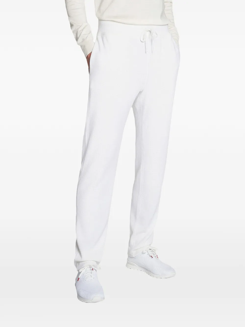 Kiton Kasjmier trainingsbroek Wit