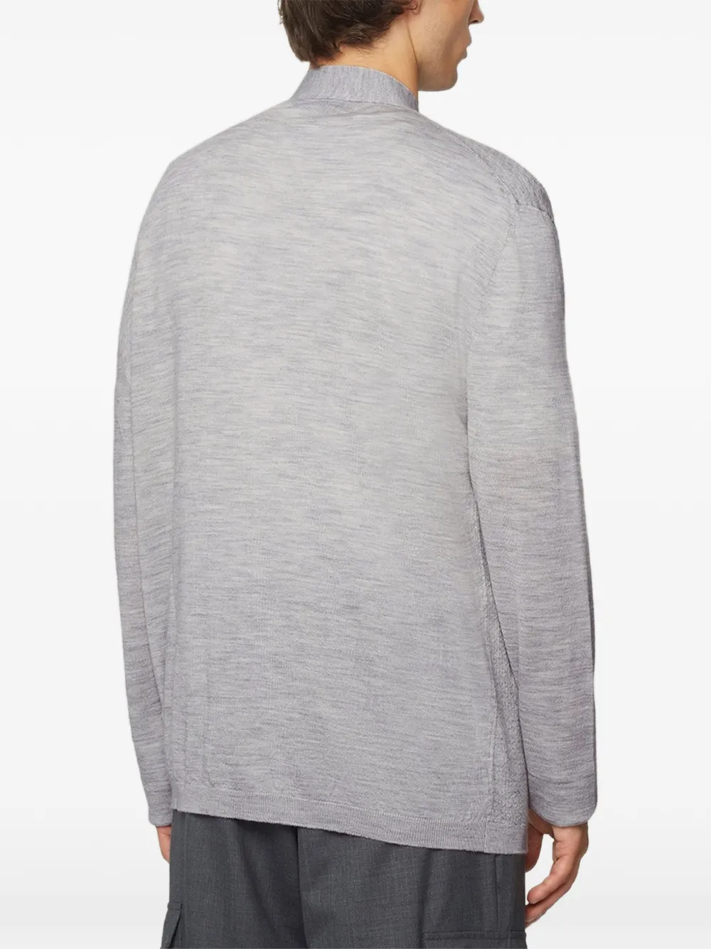 Kiton Button-up vest Grijs
