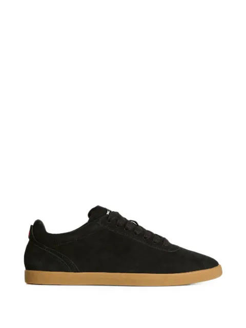Kiton goatskin suede sneakers