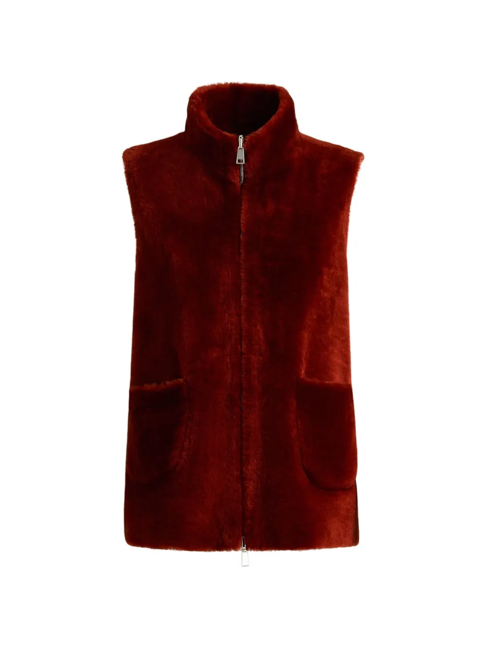 Kiton Omkeerbare bodywarmer Rood