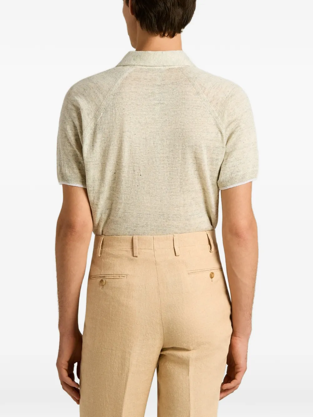 Kiton Poloshirt met korte mouwen Grijs