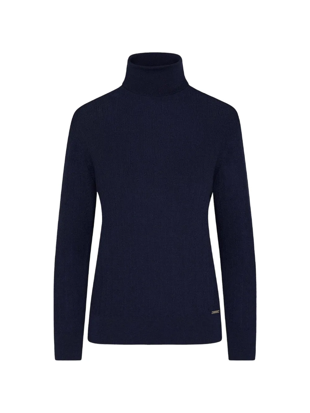 Kiton Ribgebreide trui Blauw